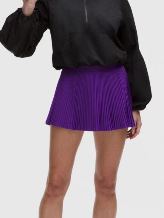 lululemon athletica Dresses & Skirts - Varsity High-Rise Pleated Tennis Skirt